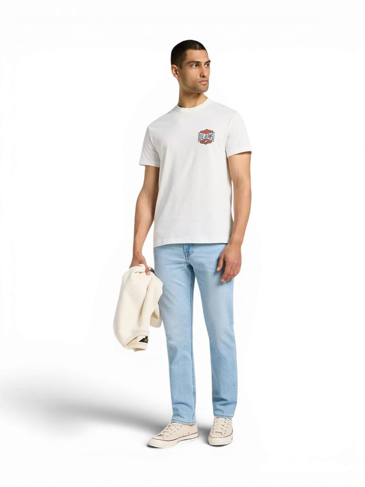 Lichtblauwe straight jeans West Lee 