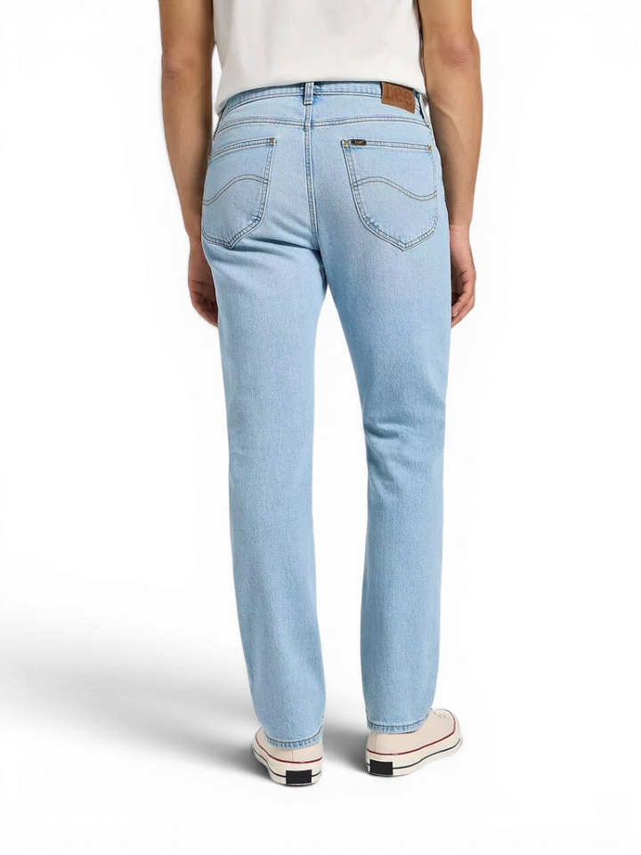 Lichtblauwe straight jeans West Lee 