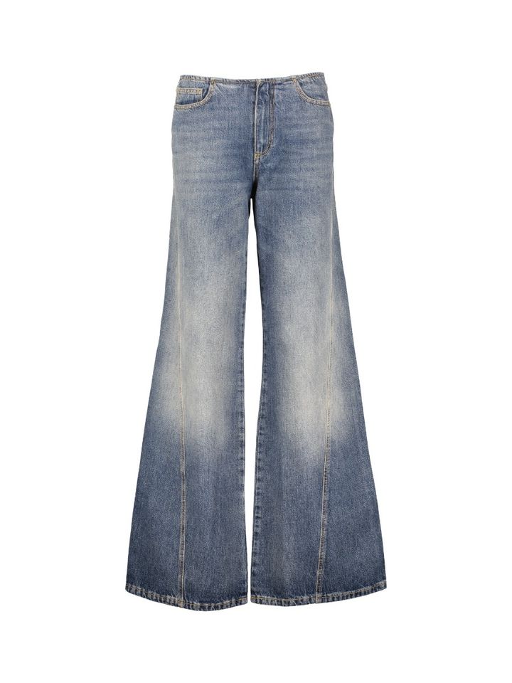 Blauwe broek in denim Mariane Noir 'N' Bleu