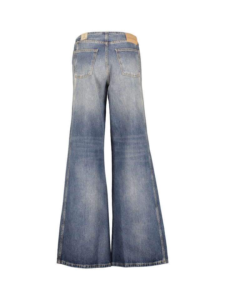 Blauwe broek in denim Mariane Noir 'N' Bleu