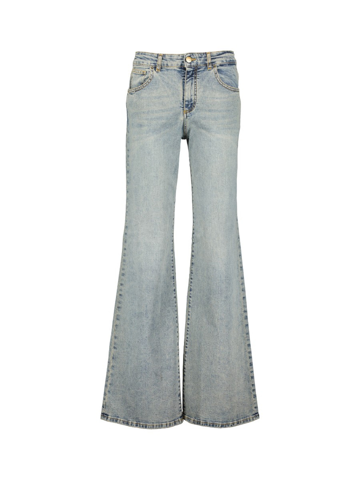 Lichtblauwe wijde jeans Ariane Noir'N'Bleu