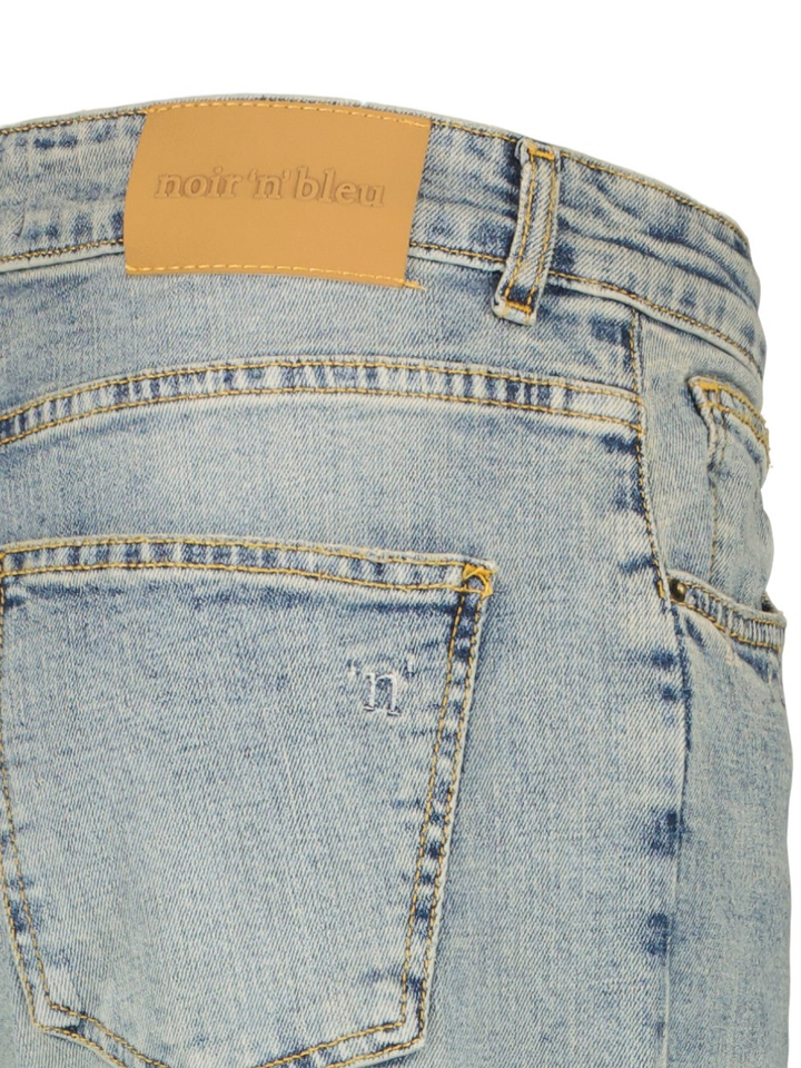 Lichtblauwe wijde jeans Ariane Noir'N'Bleu
