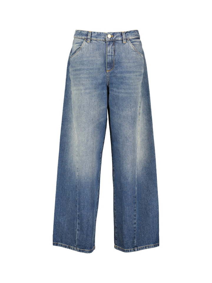 Blauwe baggy jeans Marlene Noir'N'Bleu