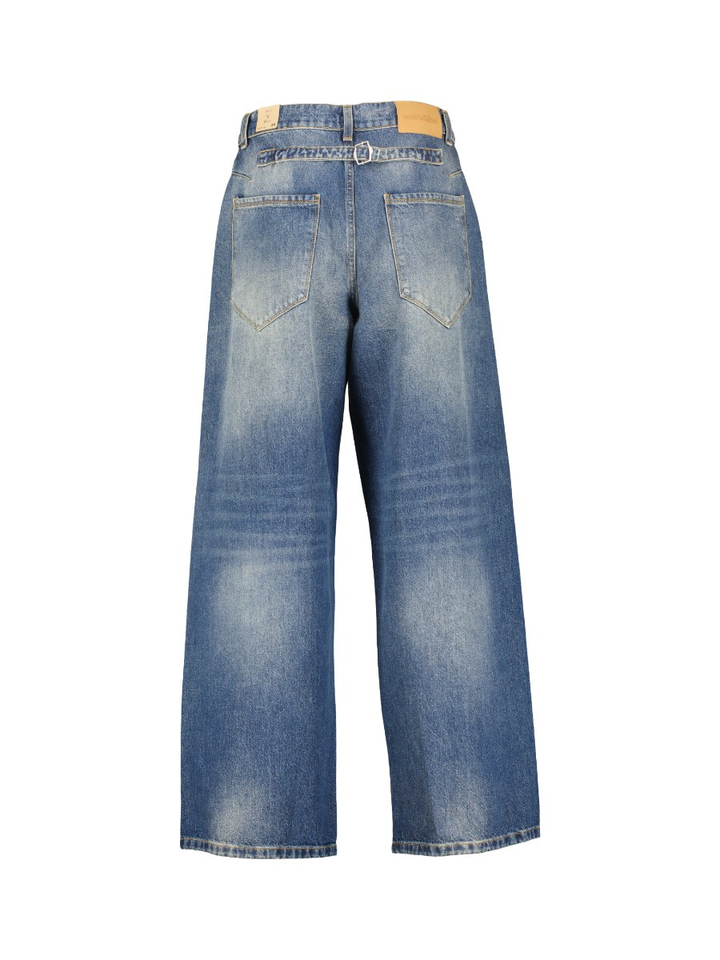 Blauwe baggy jeans Marlene Noir'N'Bleu