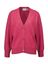 Roze cardigan uit mix van wol en kasjmier Les Tricots De Lea