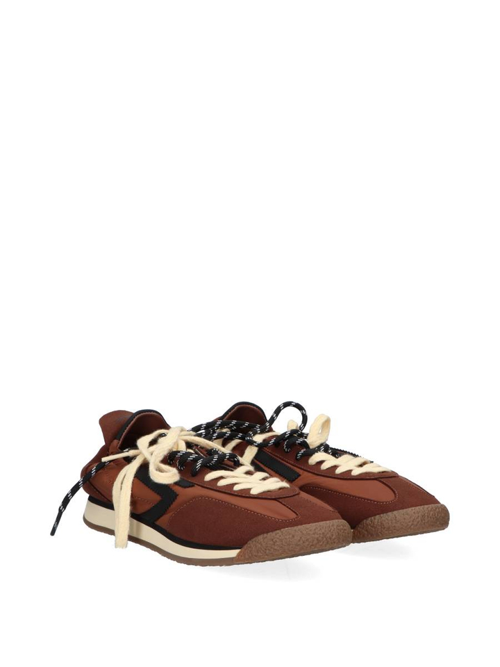 Panther chocolade lage sneakers Puraai