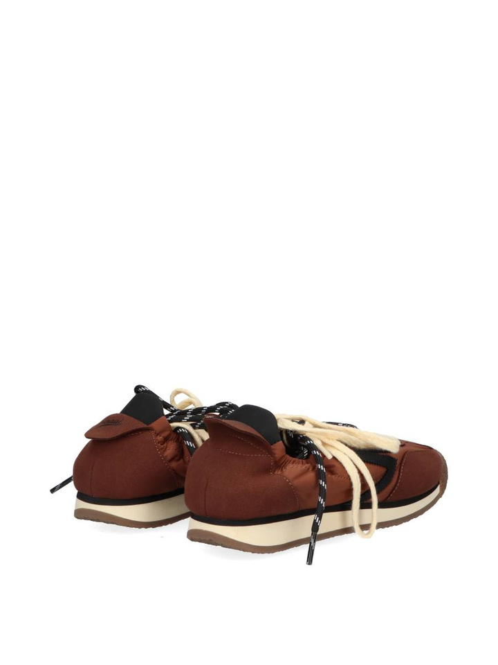 Panther chocolade lage sneakers Puraai