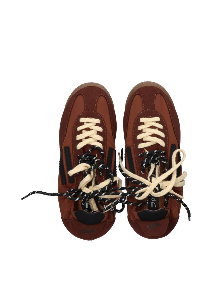 Panther chocolade lage sneakers Puraai