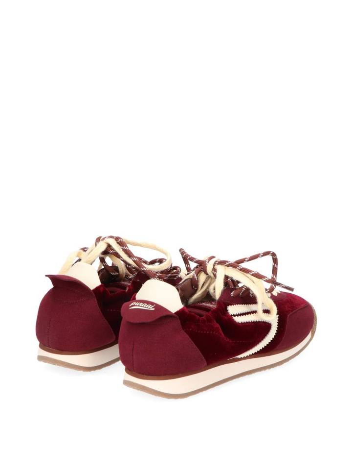 Bordeaux panther wine lage sneakers Puraai