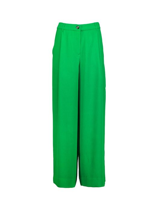 Groene broek met brede pijp Kelseau Essentiel