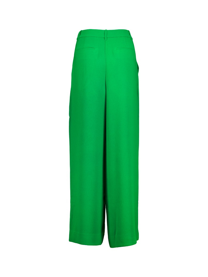 Groene broek met brede pijp Kelseau Essentiel