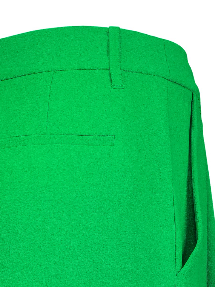 Groene broek met brede pijp Kelseau Essentiel