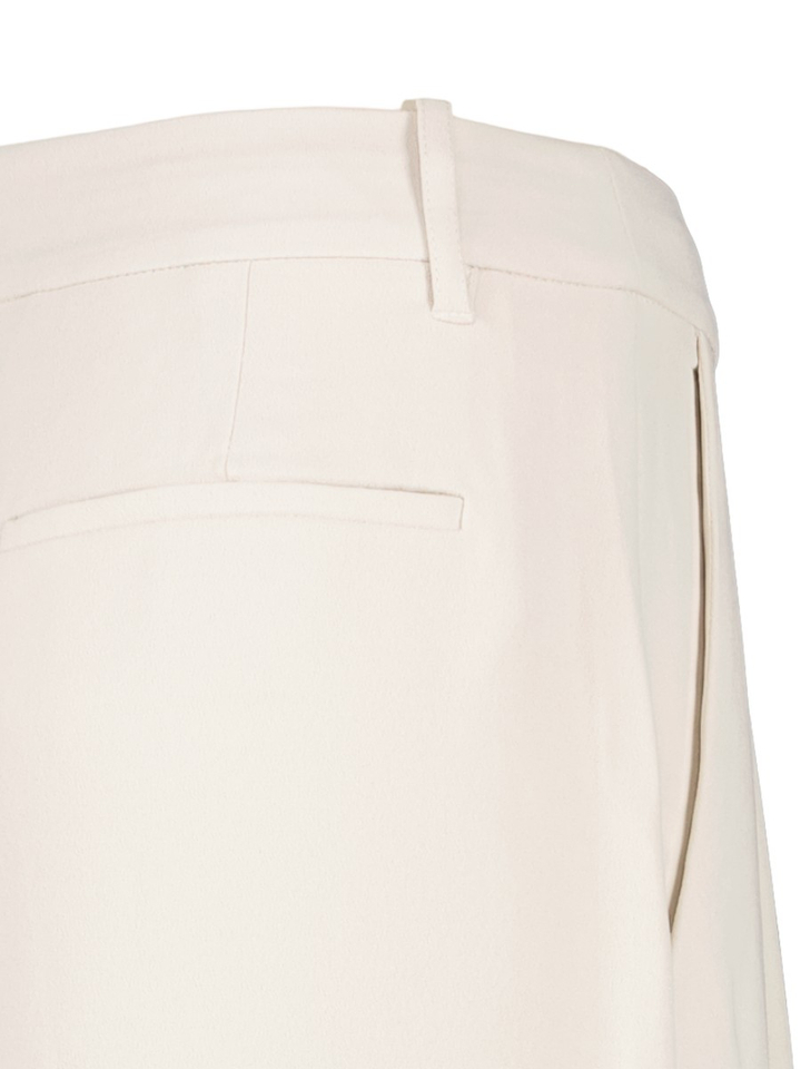 Ecru broek met brede pijpe Kelsea Essentiel 