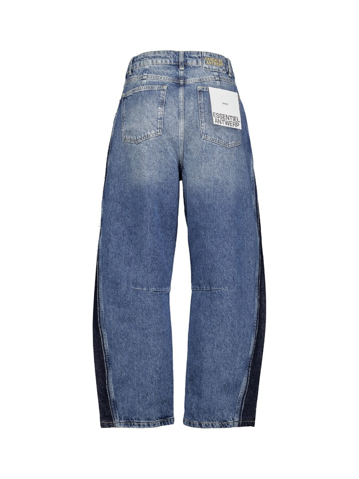 Blauwe jeans met contrastrook Kashba Essentiel