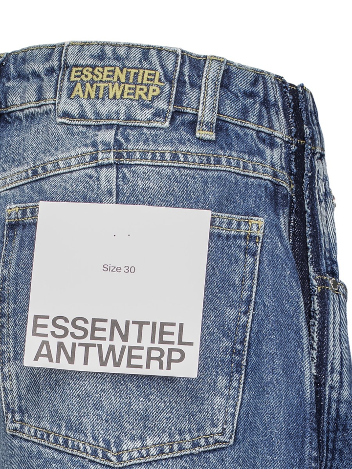 Blauwe jeans met contrastrook Kashba Essentiel