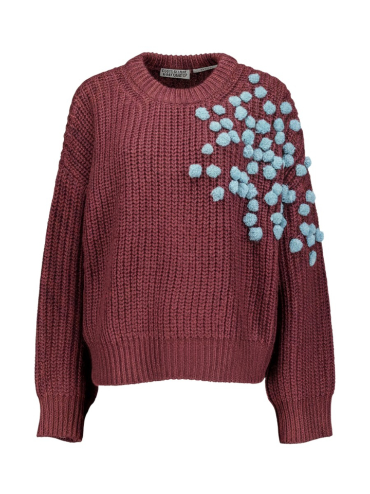 Bordeaux pull Kostar Essentiel