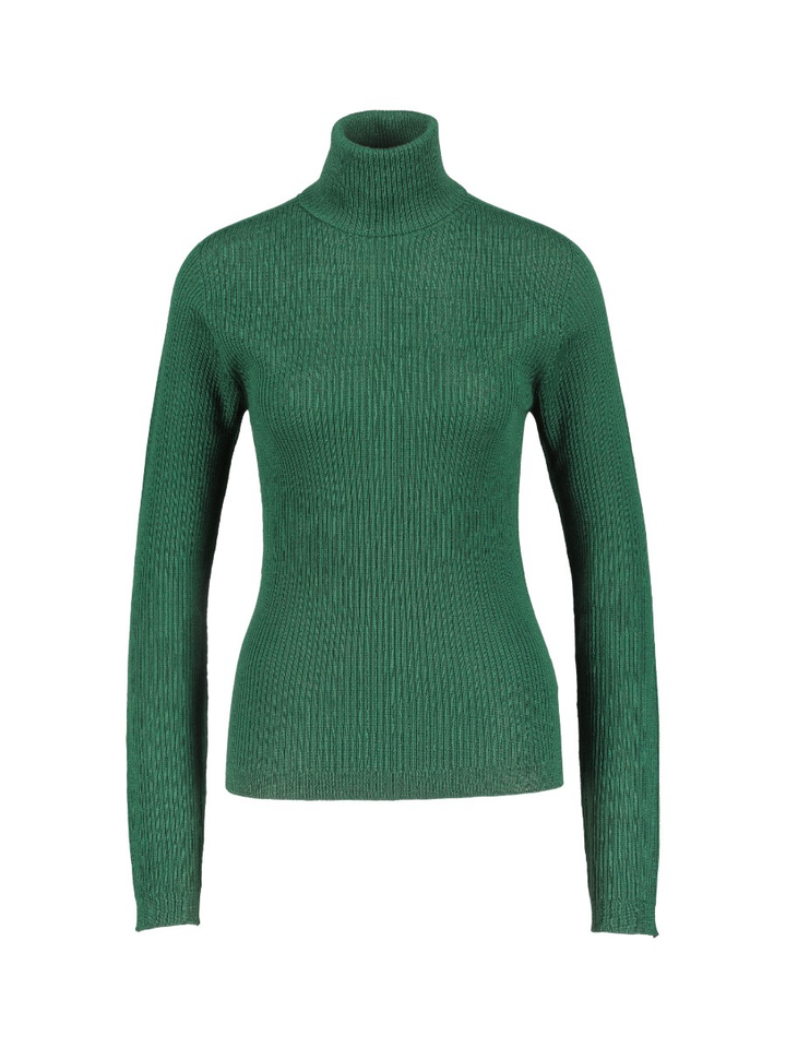 Groene koltrui met ribbel Kelmuse Essentiel