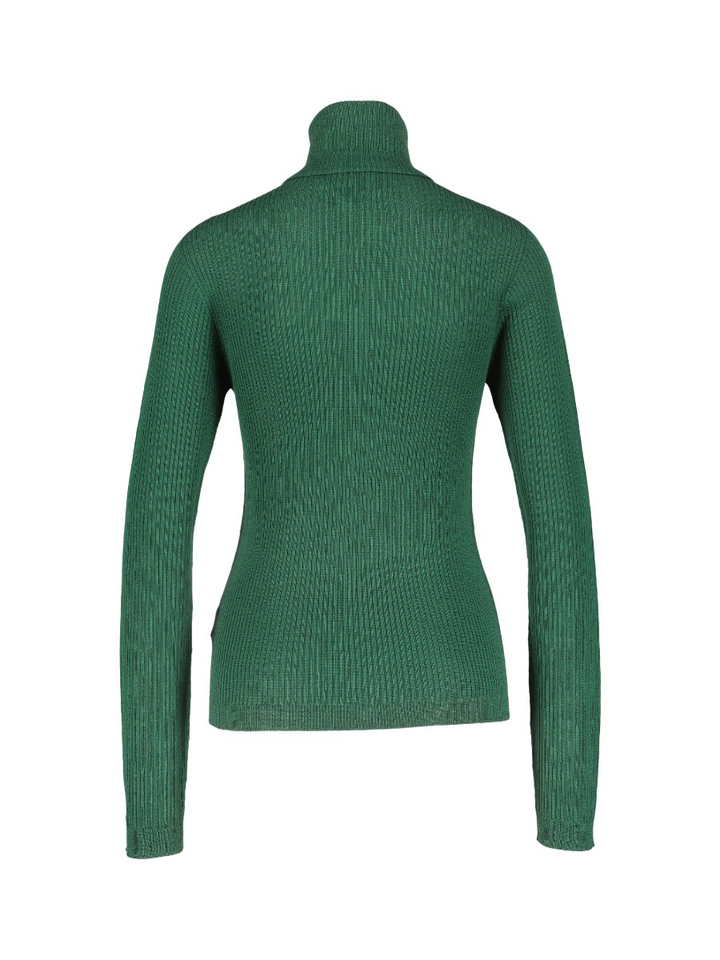 Groene koltrui met ribbel Kelmuse Essentiel