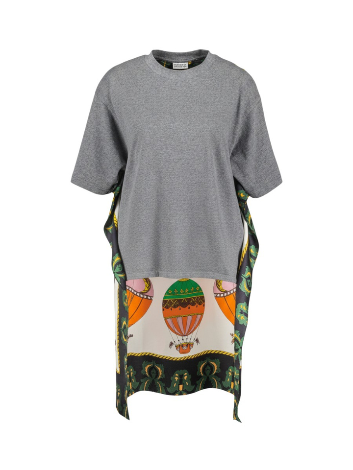 Grijze Kimono met print Kassis Essentiel