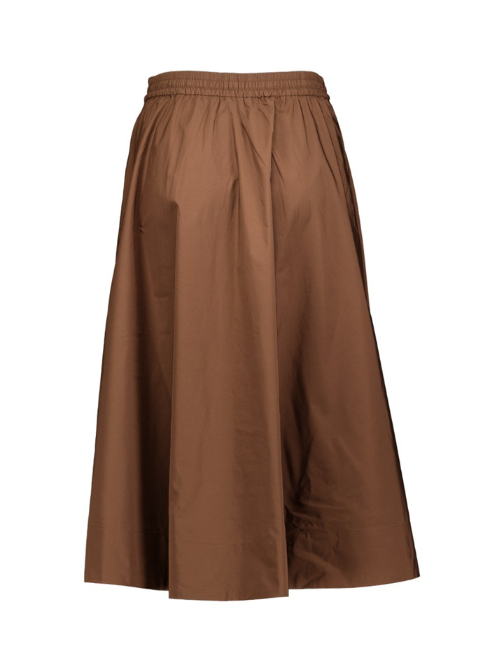 Bruine midirok met A-lijn Keely Essentiel 