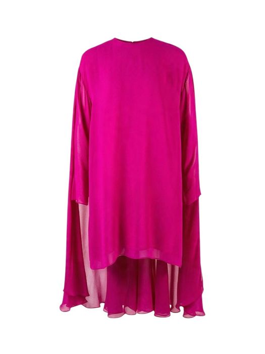 Fuchsia mini-jurk met cape Kaydence Essentiel