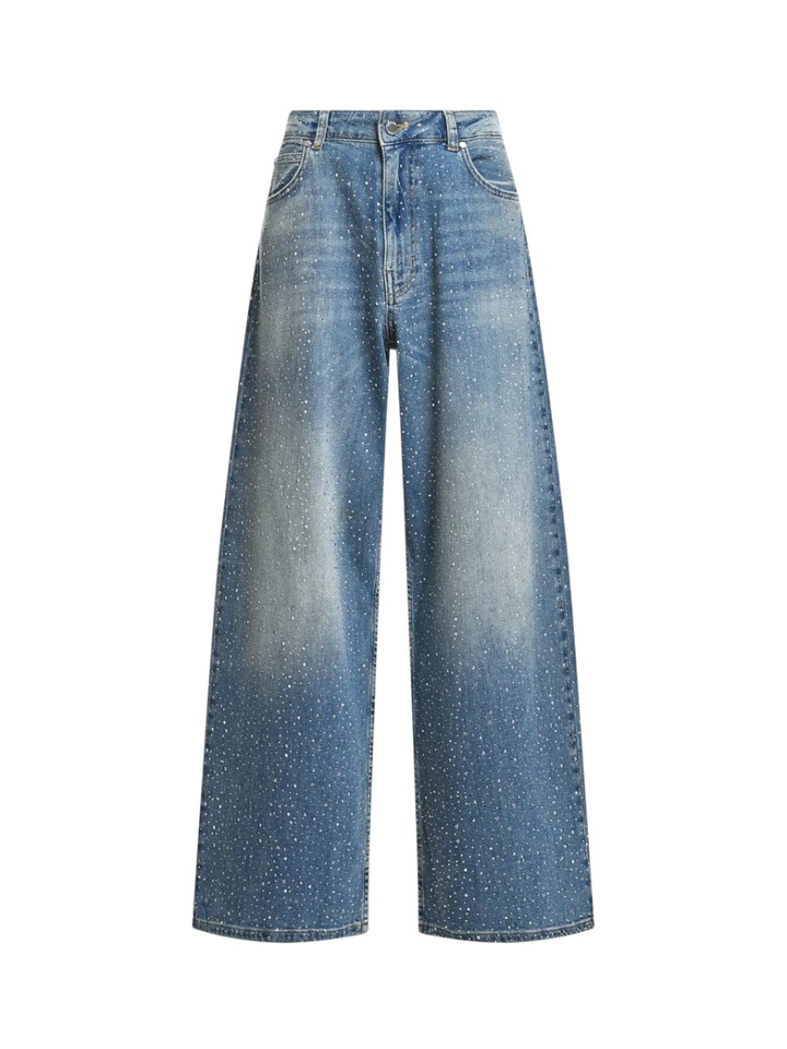 Jeans met diamantjes KACTUS Essentiel
