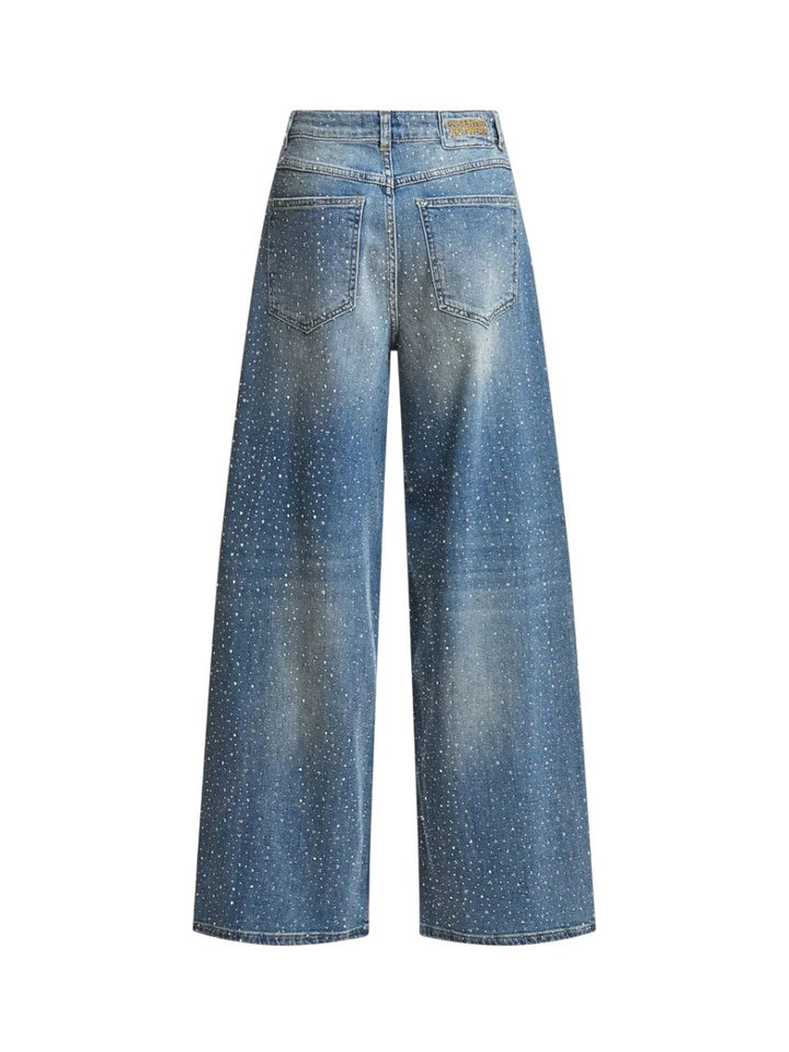 Jeans met diamantjes KACTUS Essentiel