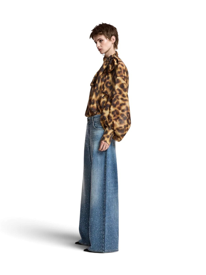 Jeans met diamantjes KACTUS Essentiel