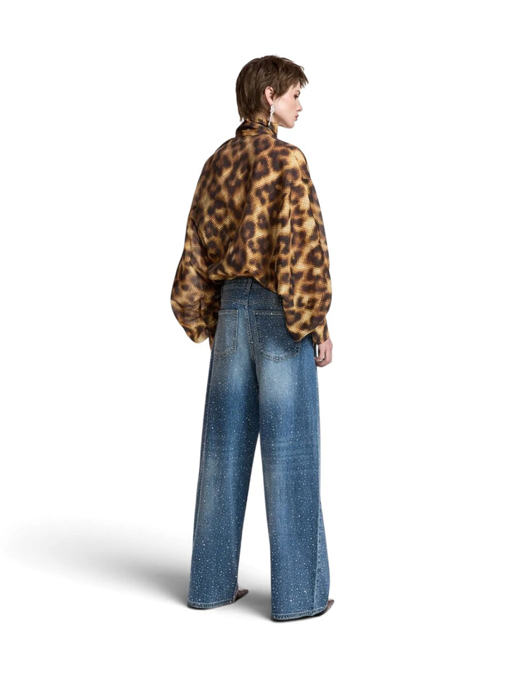 Jeans met diamantjes KACTUS Essentiel