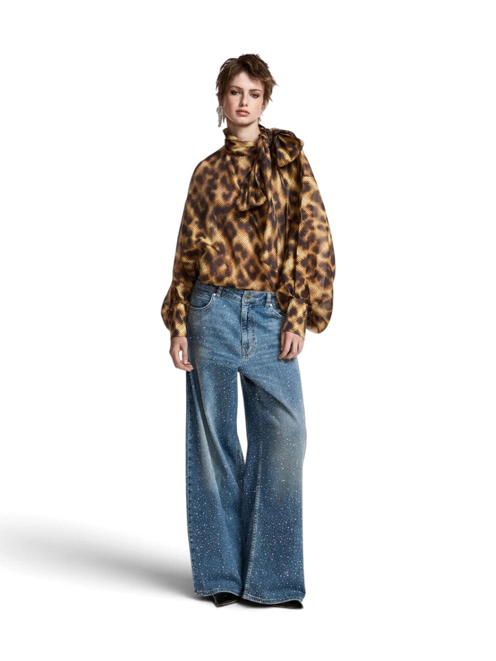 Jeans met diamantjes KACTUS Essentiel