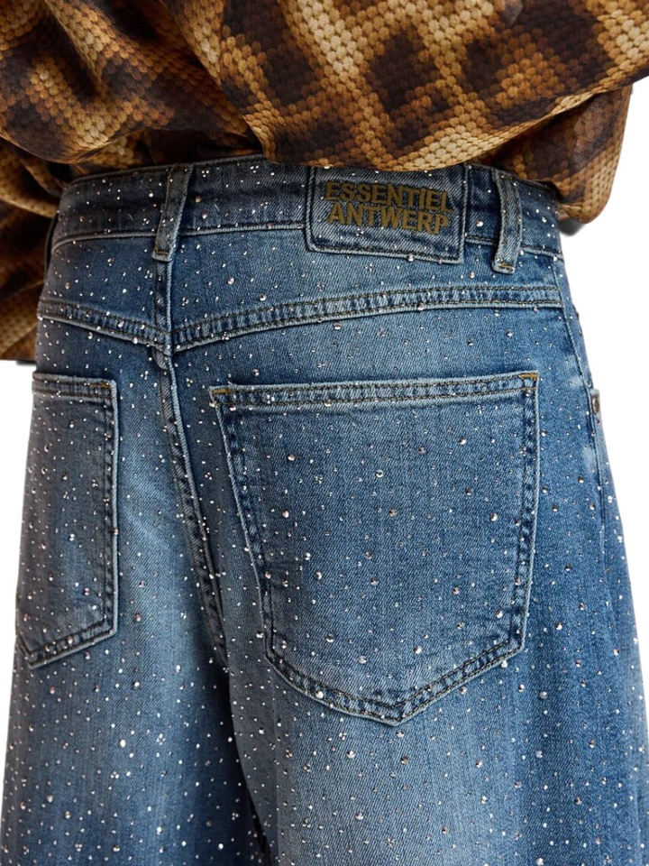 Jeans met diamantjes KACTUS Essentiel