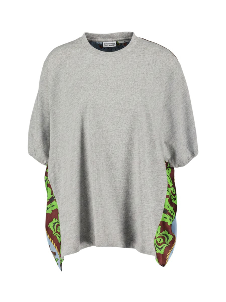 Grijze T-shirt met opdruk Kos Essentiel