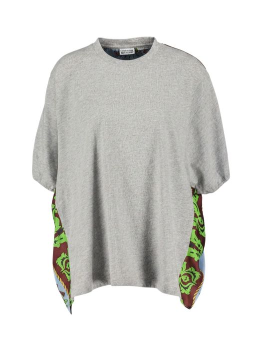 Grijze T-shirt met opdruk Kos Essentiel