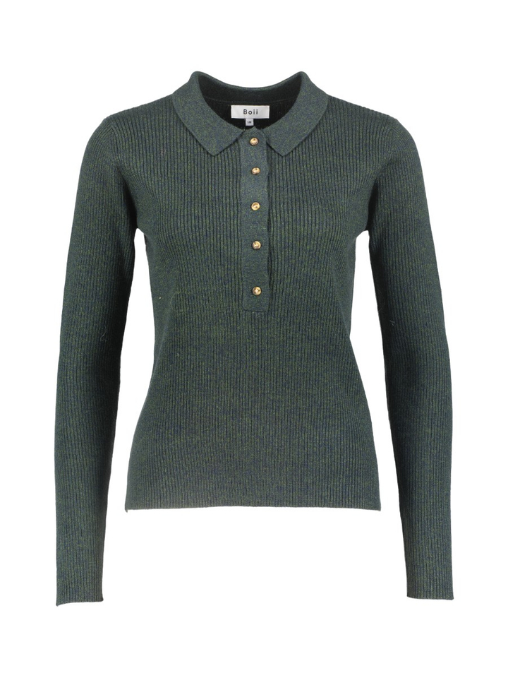 Groene polo trui Carla Boii