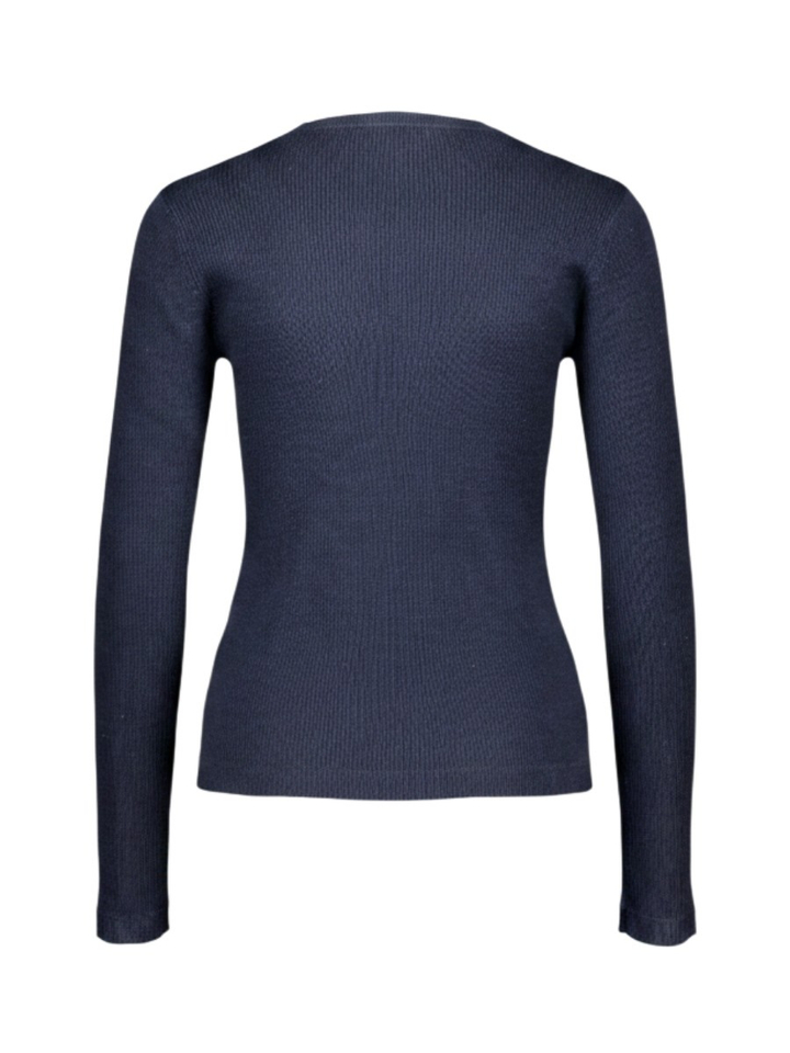 Navy blauwe aansluitende pull Bianca Boii