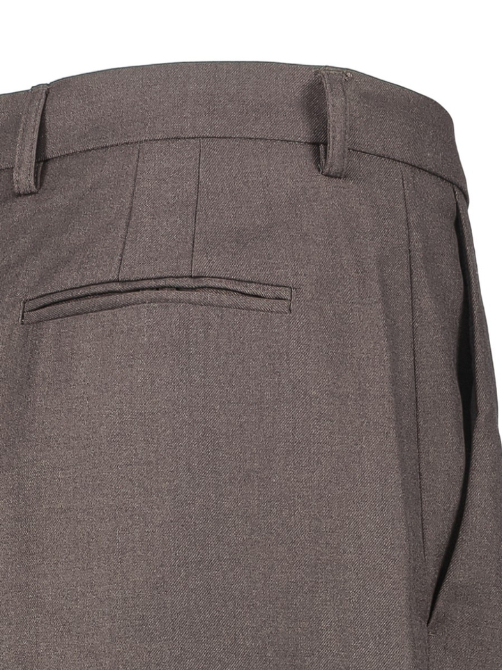 Donkerbruine wijde losvallende broek Martina Boii 