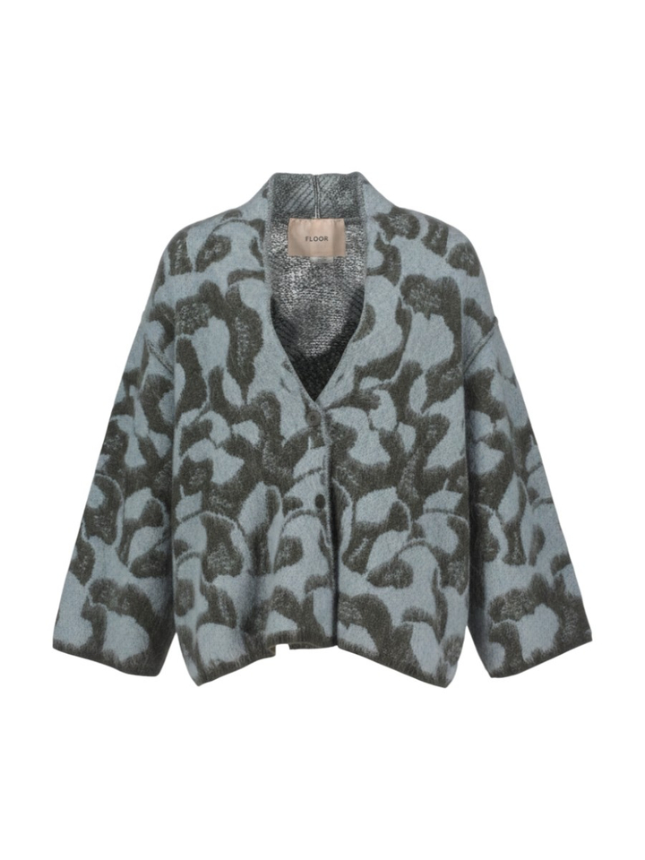 Multi-color cardigan met knoopsluiting Floor
