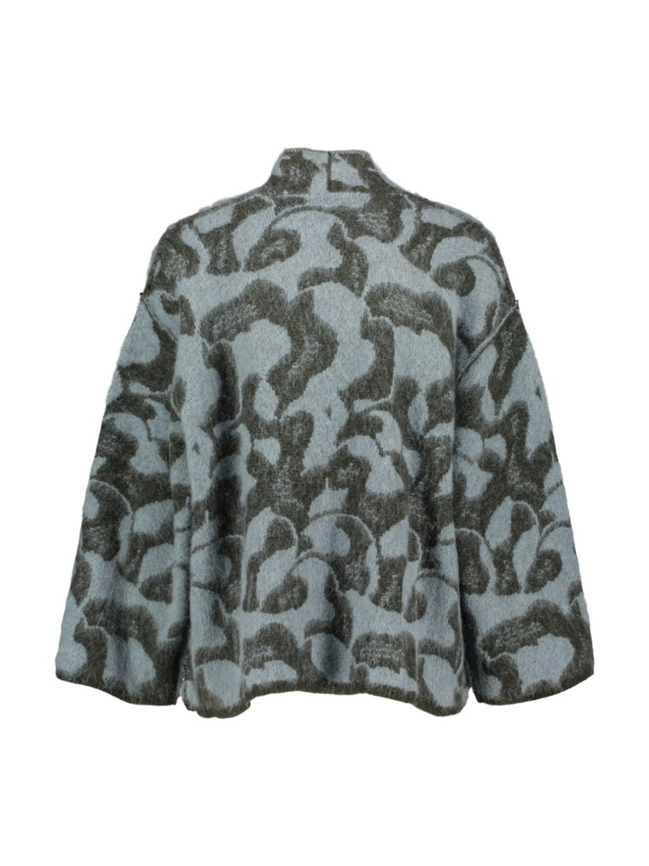 Multi-color cardigan met knoopsluiting Floor