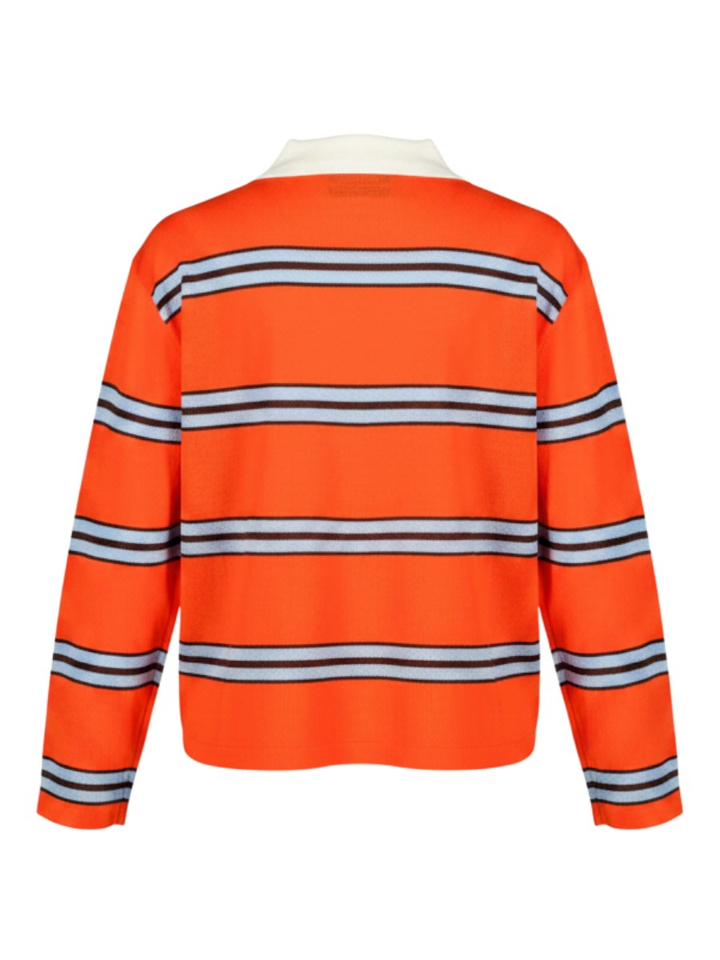 Gestreepte oranje pull The Tiny Big Sister 