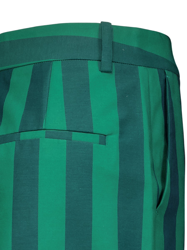 Groene gestreepte broek The Tiny Big Sister