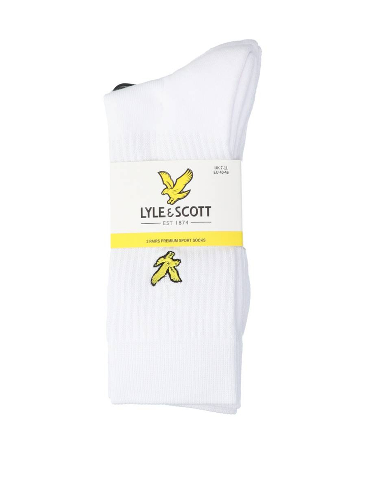 Bright white 3-pack kousen Lyle&Scott