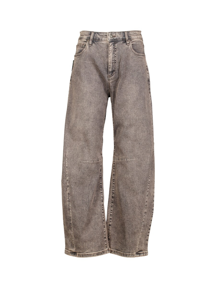 Vintage bruine barrel fit jeans Dakota Mac