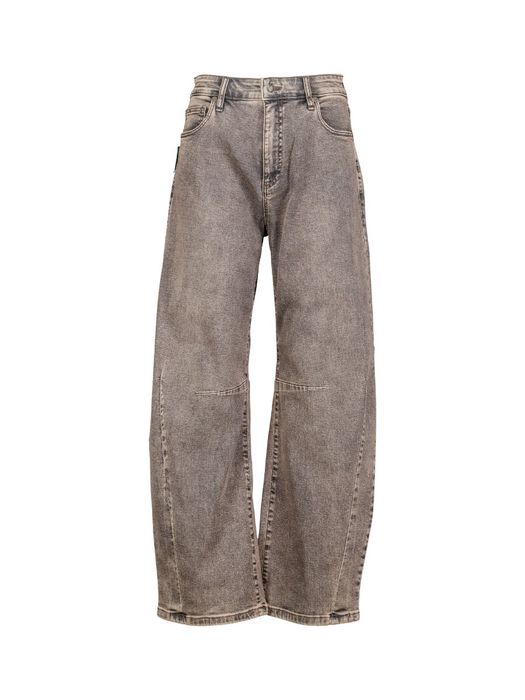 Vintage bruine barrel fit jeans Dakota Mac