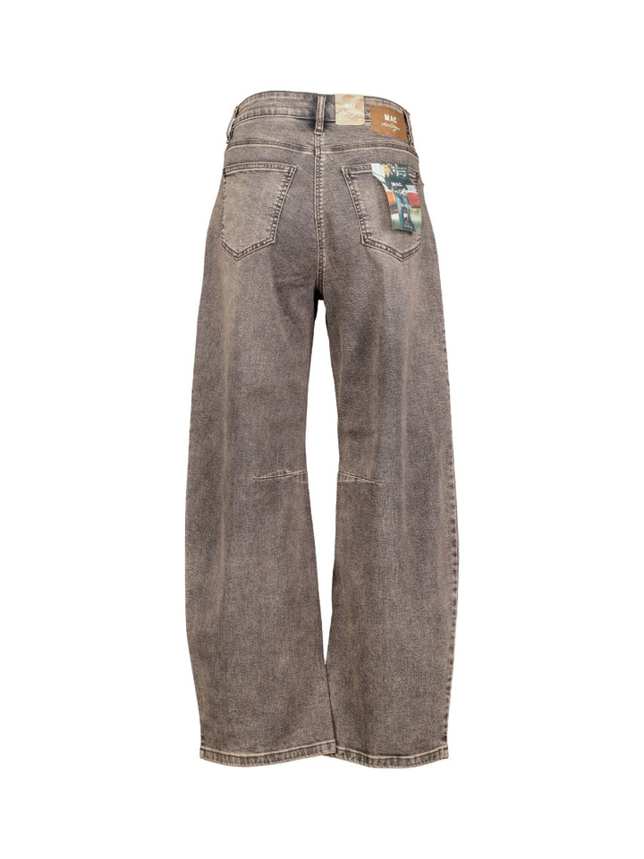Vintage bruine barrel fit jeans Dakota Mac