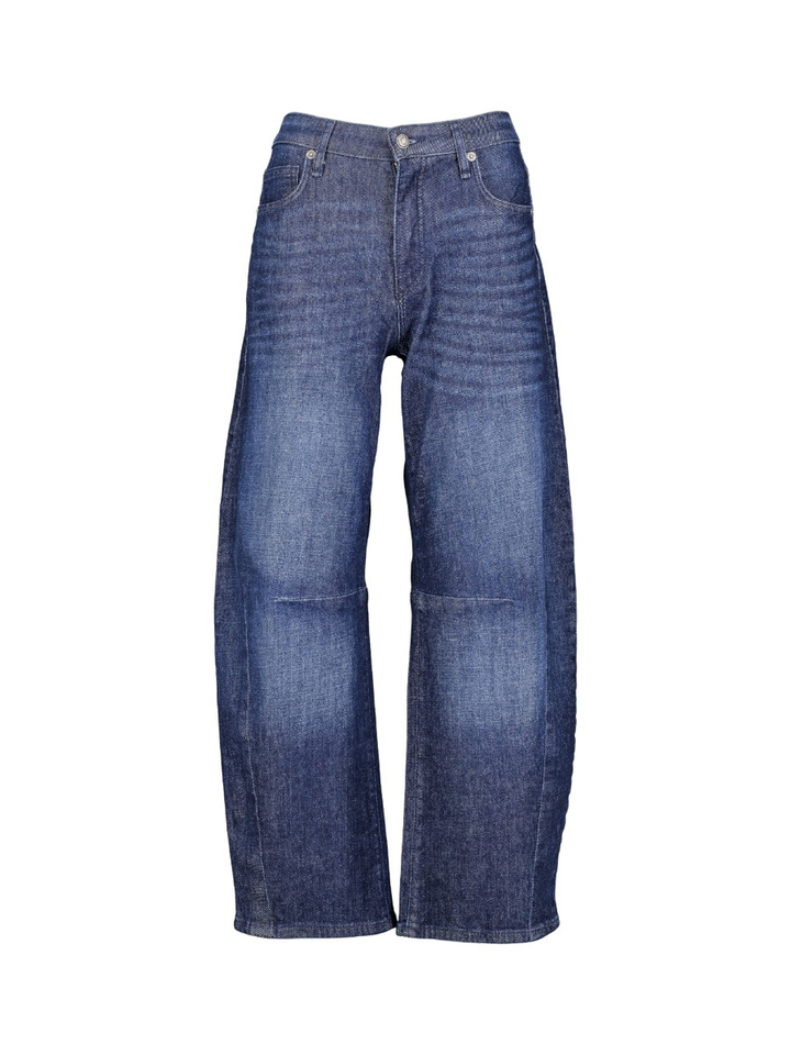 Blauwe barrel jeans Dakota Mac