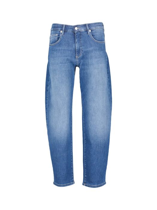 Donkerblauwe balloon jeans Mac