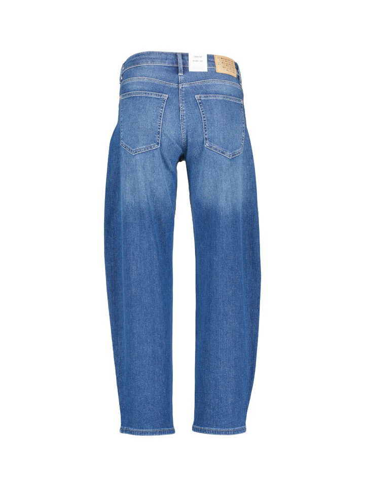 Donkerblauwe balloon jeans Mac