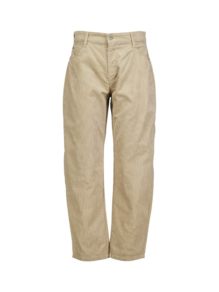 Beige broek in ribfluweel Danni Mac 