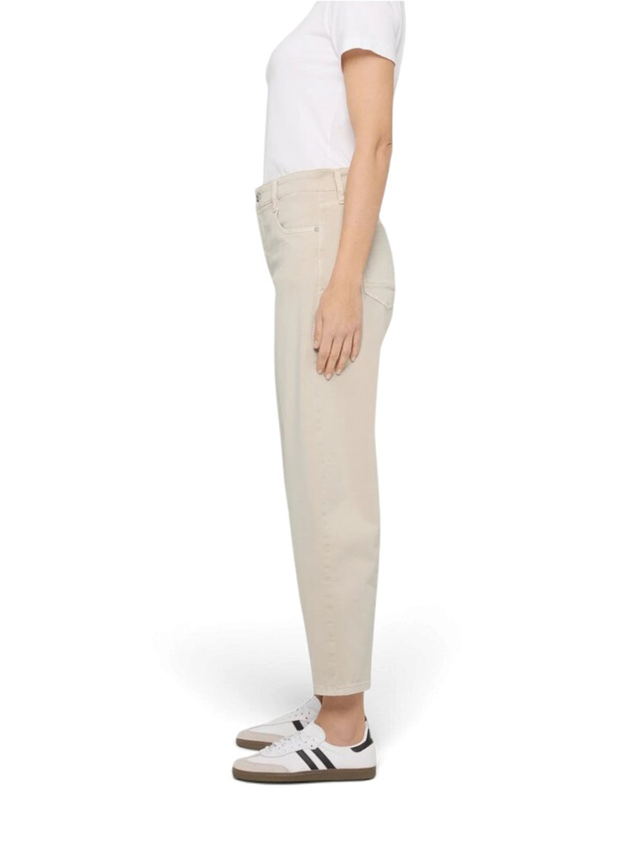 Beige broek in ribfluweel Danni Mac