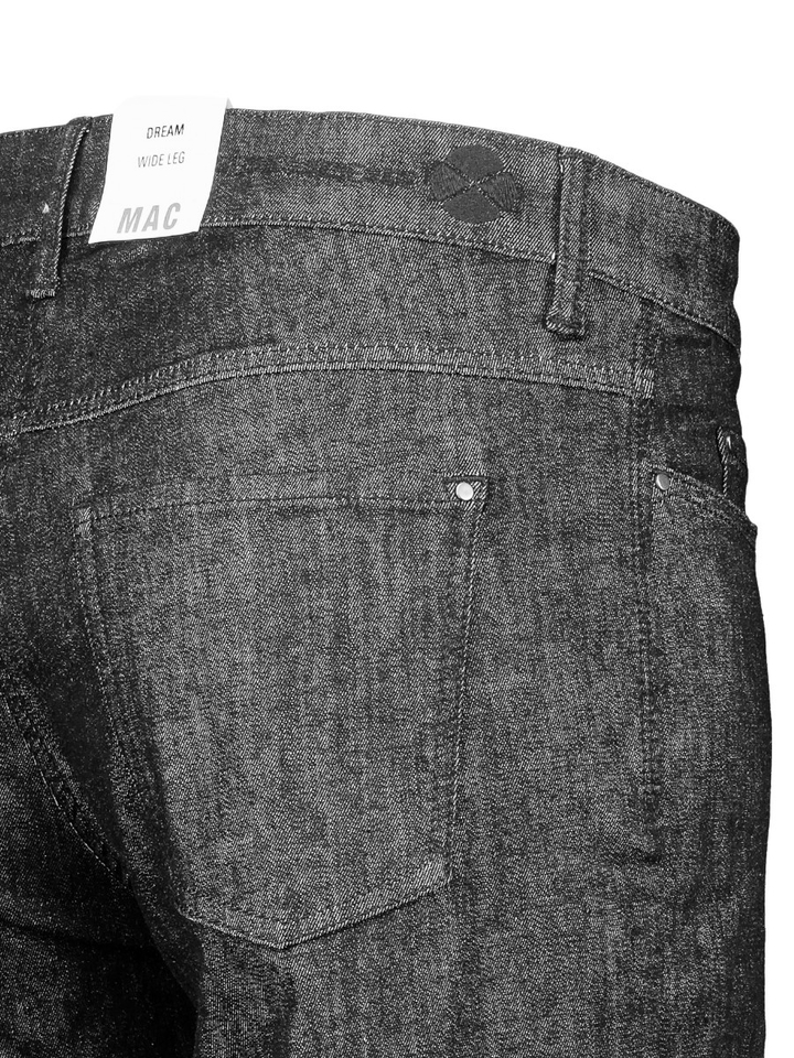 Zwarte wide fit jeans Mac